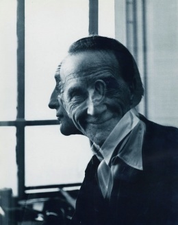 Portrait of Marcel Duchamp by Victor Obsatz (1953)